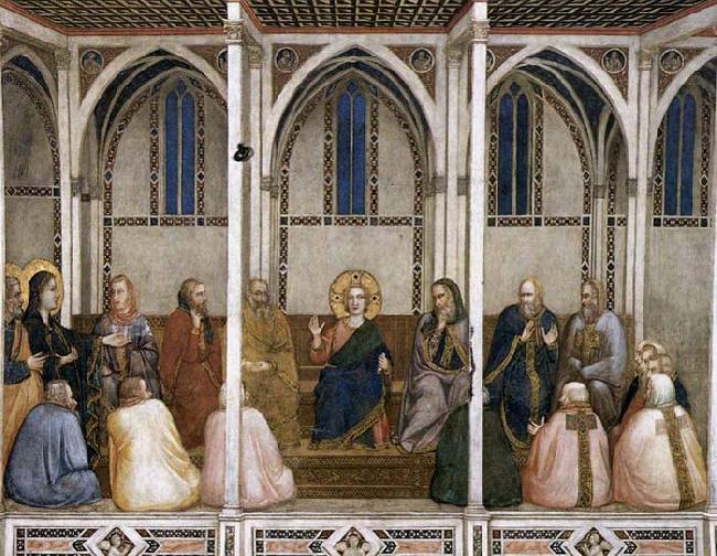 GIOTTO di Bondone Christ Among the Doctors china oil painting image